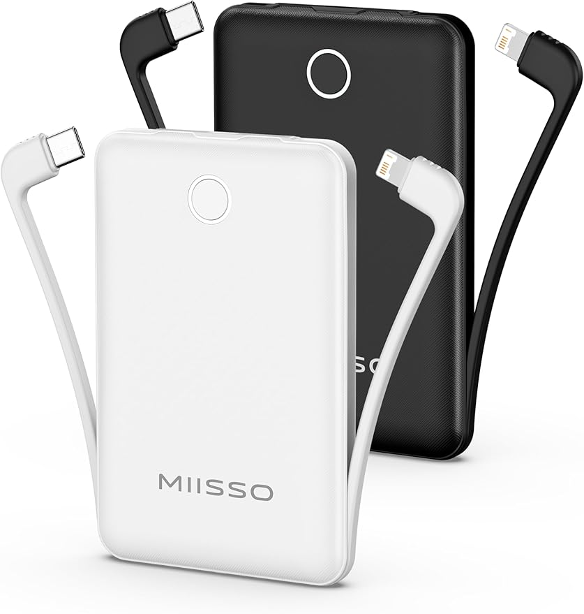 10000mAh Mini Portable Charger by MIISSO