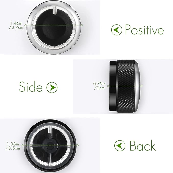 Frienda 6 Pcs Climate Ac Heater Control Knob Blower Fan Control Knob - Image 2