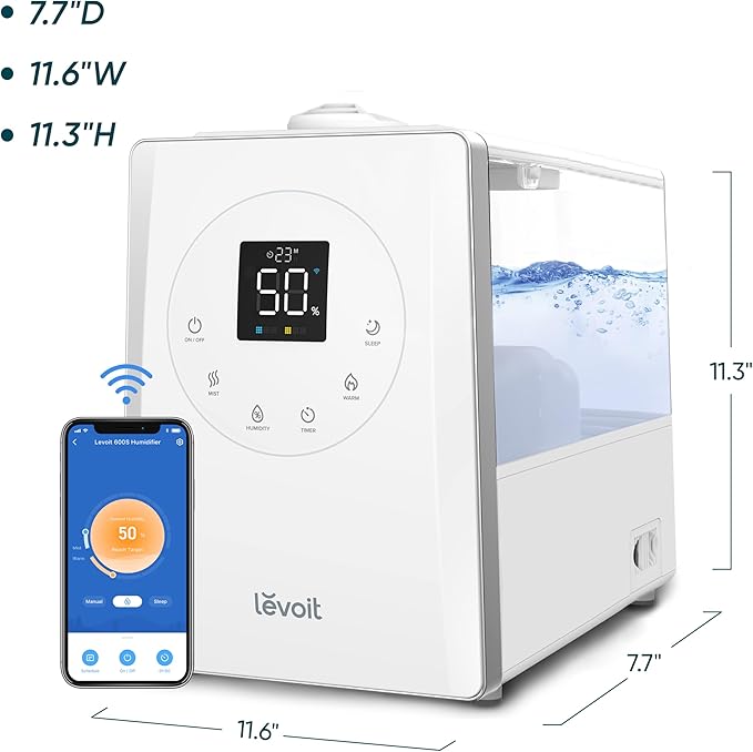 LEVOIT LV600S Smart Warm and Cool Mist Humidifiers - Image 9