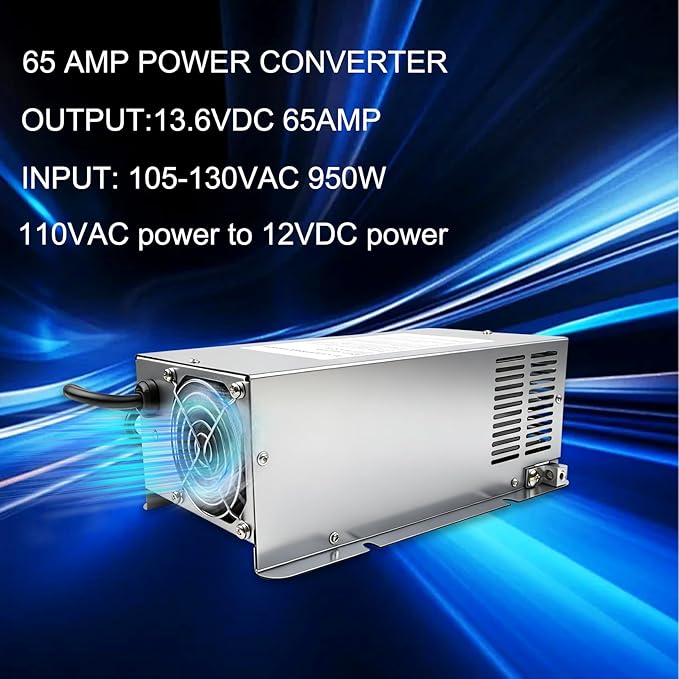  WF-9865 65 Amp Power Converter, Rv Power Converter, WF-9865-AD - Image 2