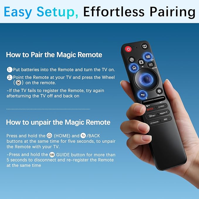 Replacement Magic Remote for LG Smart TV 2025 - Image 5