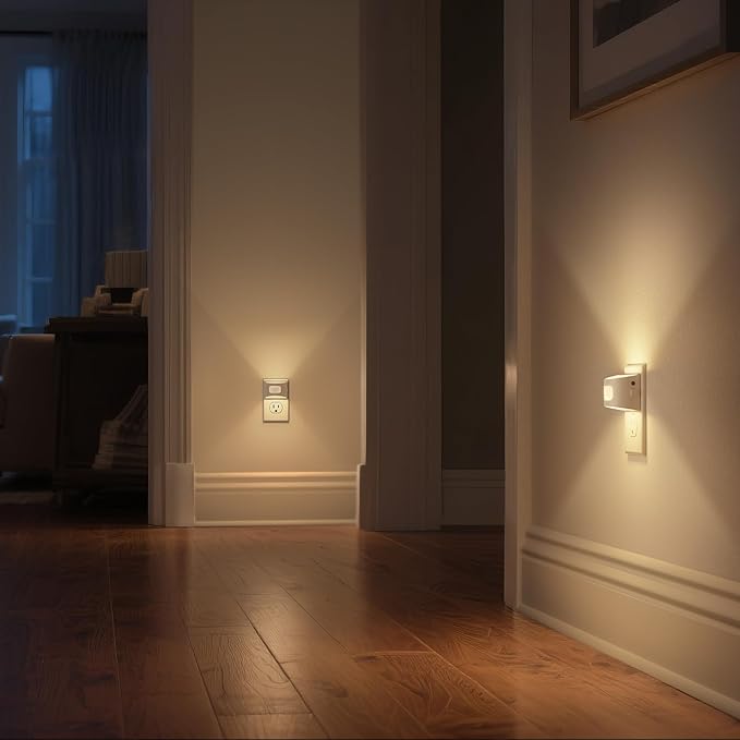 DORESshop LED Night Light, Night Lights Plug into Wall, 3 Mode Plug in Night - Image 8