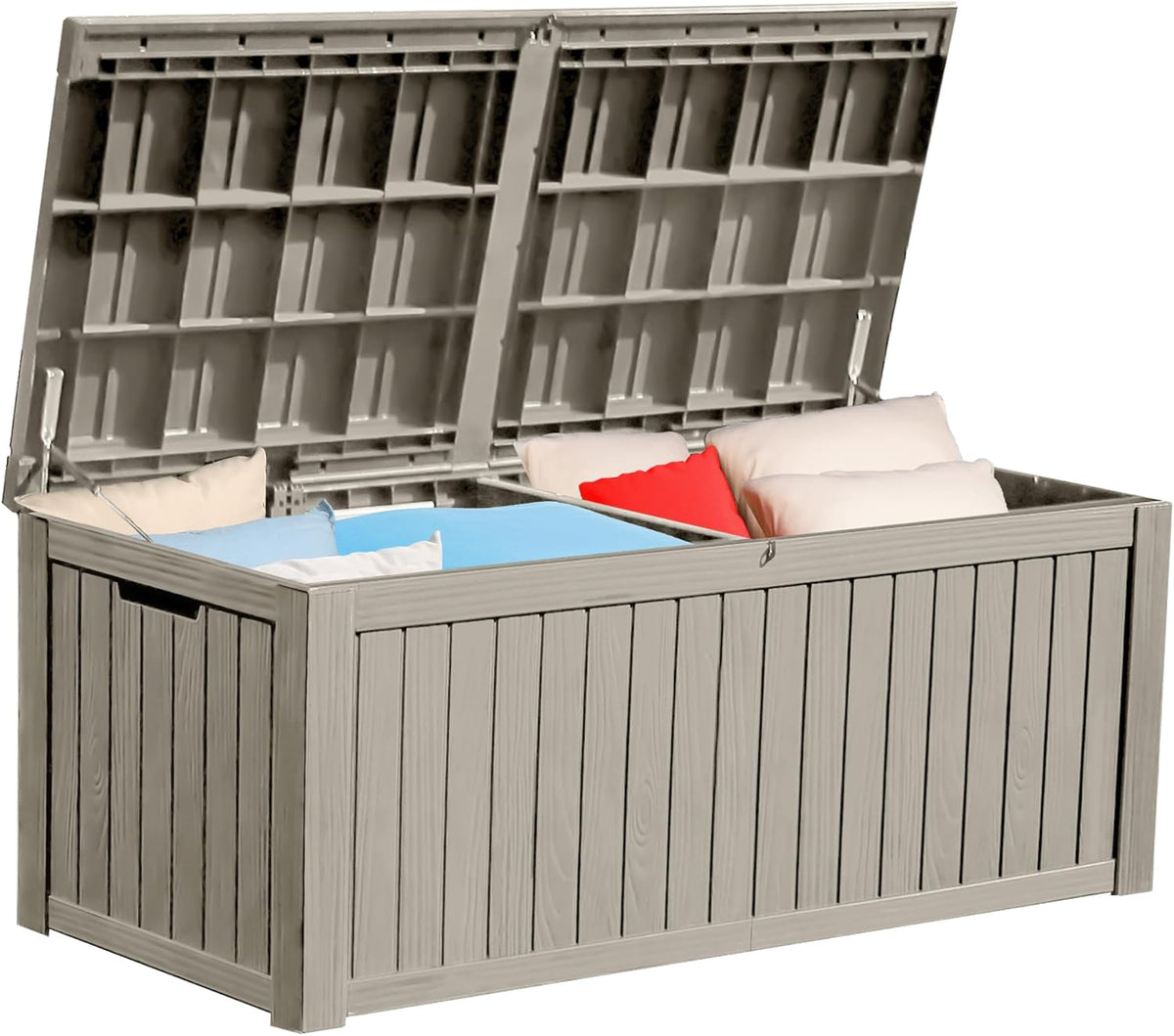yitahome 180 gallon large outdoor storage xl deck, main product view