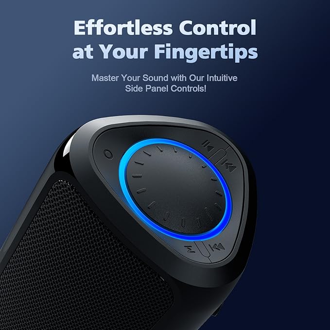 Computer Speakers for Desktop PC, HiFi Stereo Poratble 5.3 Bluetooth Computer - Image 4