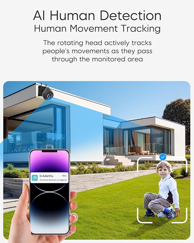 VSTARCAM 4MP Outdoor Security Camera, 360° View, Color Night Vision, PIR Motion - Image 4