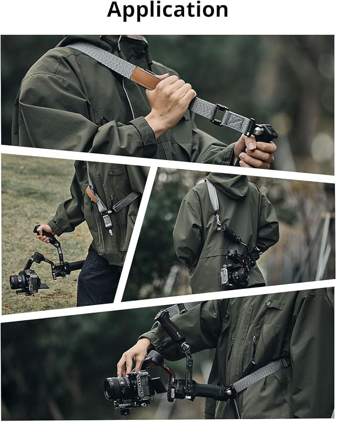 SmallRig RS3 RS2 Weight-Reducing Shoulder Strap Compatible - Image 7