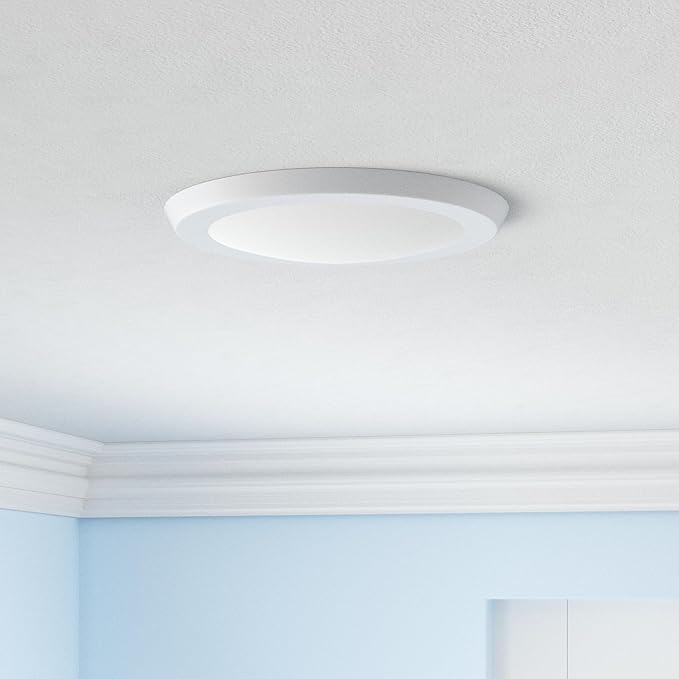 Sunco 96 Pack LED Disc Lights Ceiling 6 Inch, Flush Mount Disk Light, Recessed - Image 2