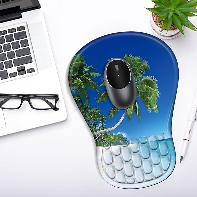 YIWEI Ergonomic Mouse Pad with Wrist Rest - Image 7