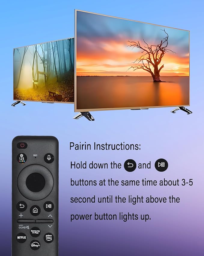 BN59-01455A Voice Solar Remote Control Replacement - Image 7