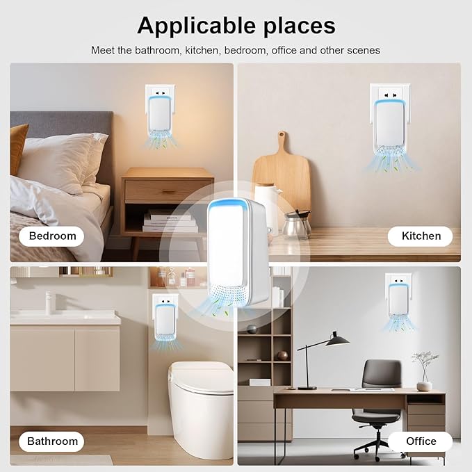 KLVEU Negative Ion Air Purifier Plug in, Ionic Air Purifiers - Image 7
