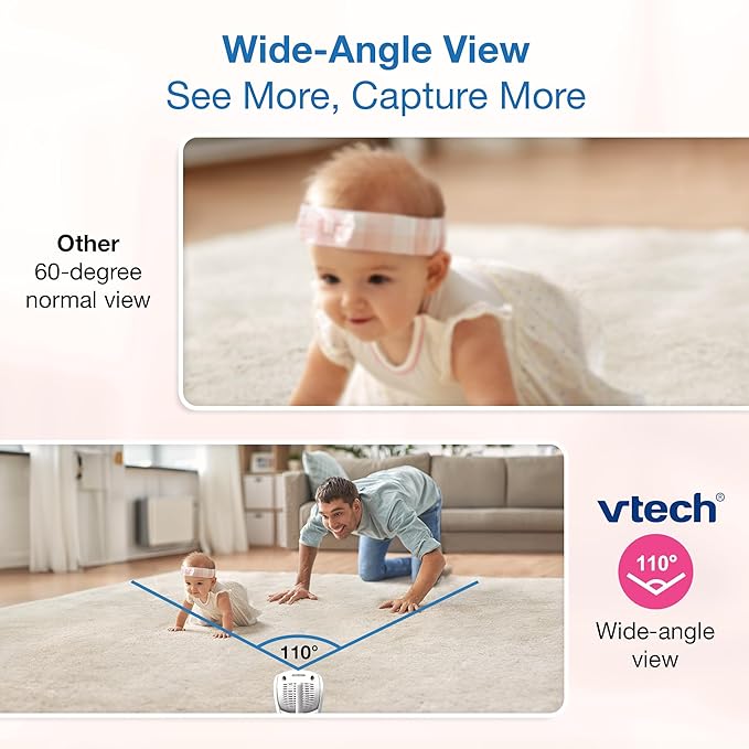 VTech 2-Cameras Smart WiFi Baby Monitor - Image 11