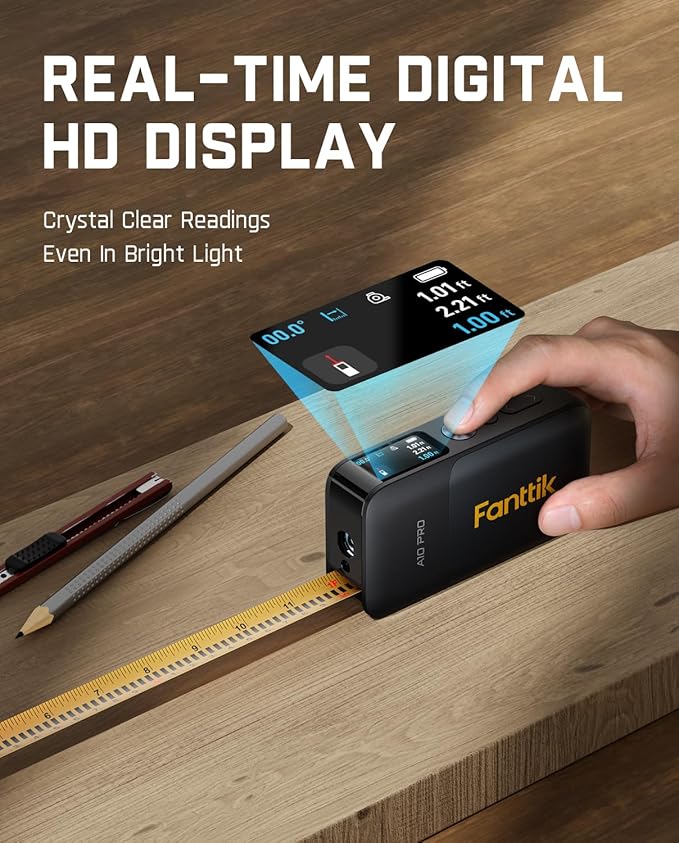 Fanttik A10 Pro 2-in-1 Digital Laser Tape Measure - Image 3