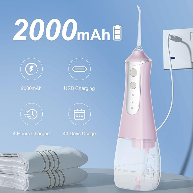 Electric Water Flosser Water Flosser Portable Dental Flosser Oral Cleaning - Image 6