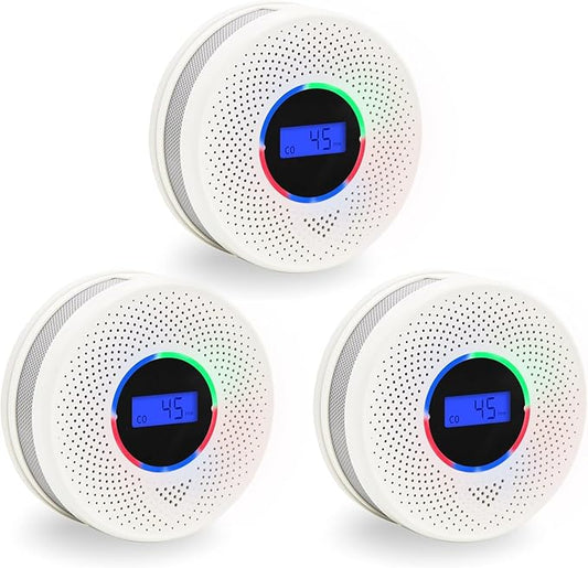 10-Year Battery Smoke and Carbon Monoxide Detector, 2-in-1 Smoke CO Alarm by Unknown