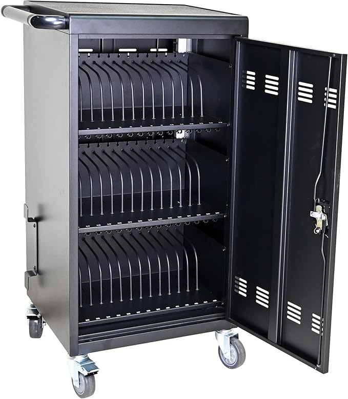 TIOPLY Laptop Charging Cart, 45 Device Tablet Storage Carts by TIOPLY