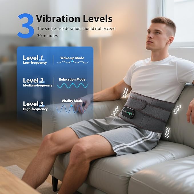 Lower Back Massager with Heat, Heating Pad - Image 2