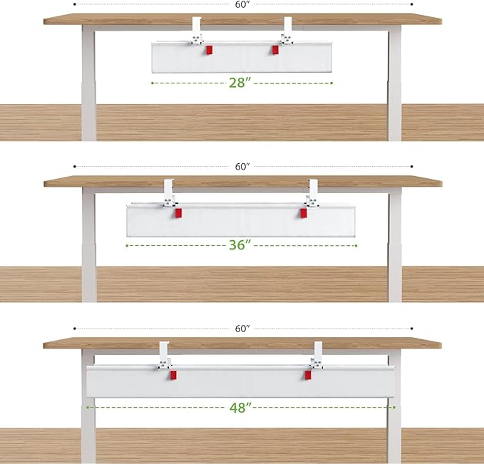KEEGH No Drill Under Desk Cable Management Tray - Image 8
