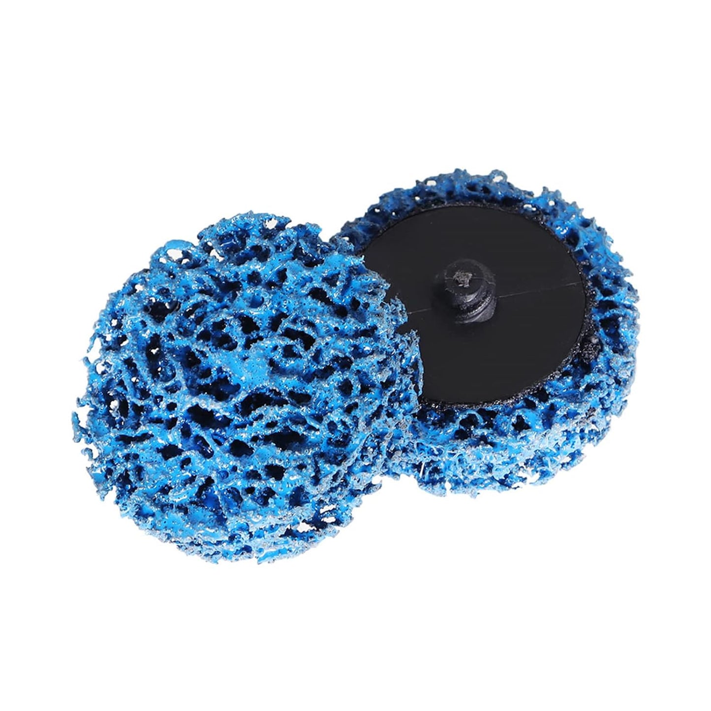 25 Pcs 2-Inch Blue Strip Discs Easy Strip Disc Stripping Wheel for Angle Grinder Clean