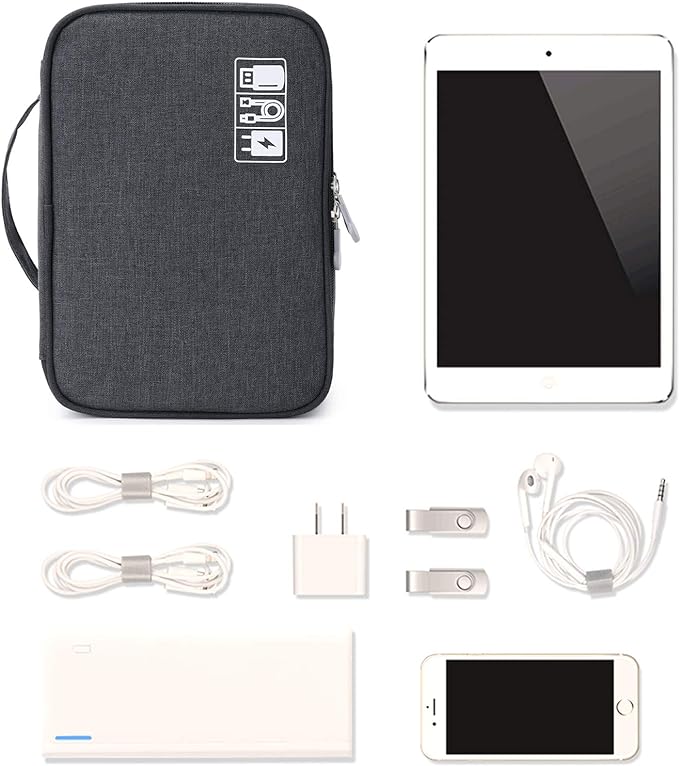 mygreen Electronics Travel Organizer, Watreproof Electronic Accessories Case - Image 3