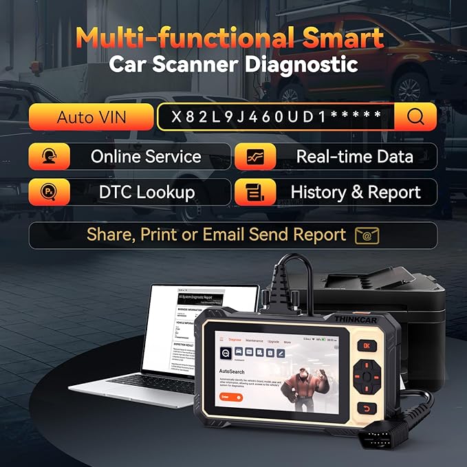 THINKCAR THINKSCAN 662 OBD2 Scanner, Car Diagnostic Tool - Image 6