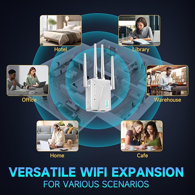 WiFi Extender, 2026 Strongest WiFi Extender Signal Booster, Whole Home Internet - Image 8