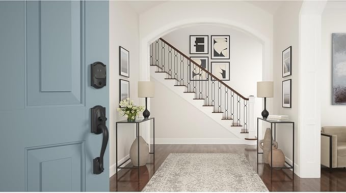 Schlage BE499WB CAM 622 Encode Plus WiFi Deadbolt Smart Lock, Keyless Entry - Image 6
