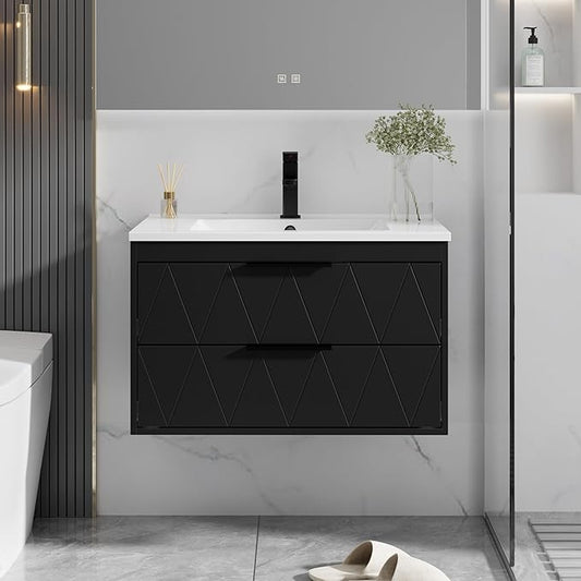 eclife 30" Bathroom Vanities Cabinet by eclife