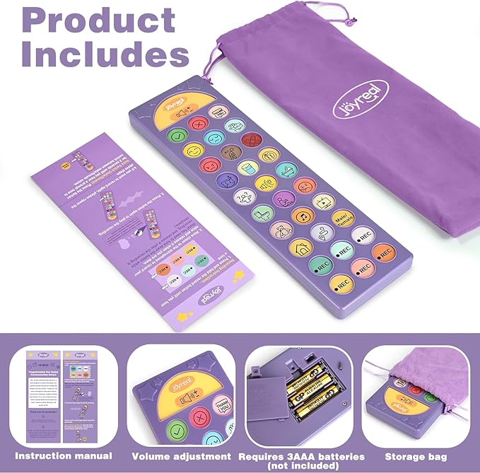 AAC Device for Autism, Joyreal Non Verbal Communication Tools for Speech - Image 7