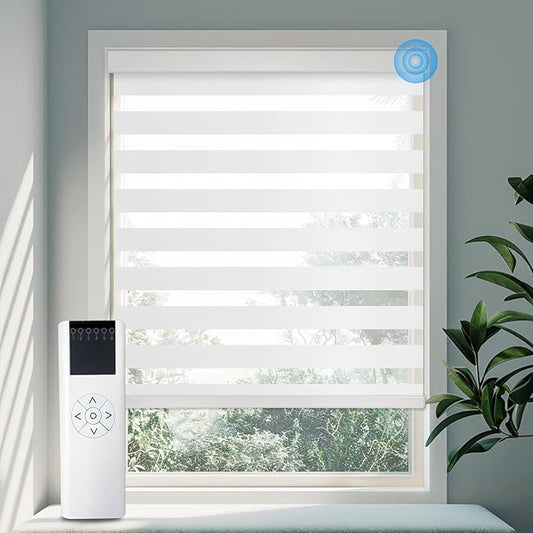 COOLWINDS Motorized Zebra Blinds by Home
