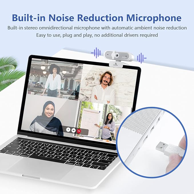 NexiGo N660P 1080P 60FPS Webcam - Image 3