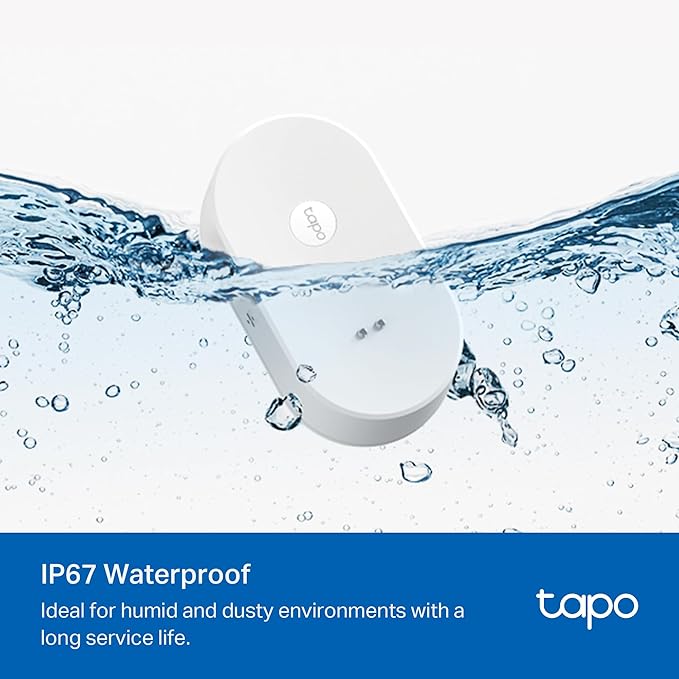 TP-Link Tapo Smart Water Leak Detector, Requires Tapo Hub, Water Leak Sensor - Image 7