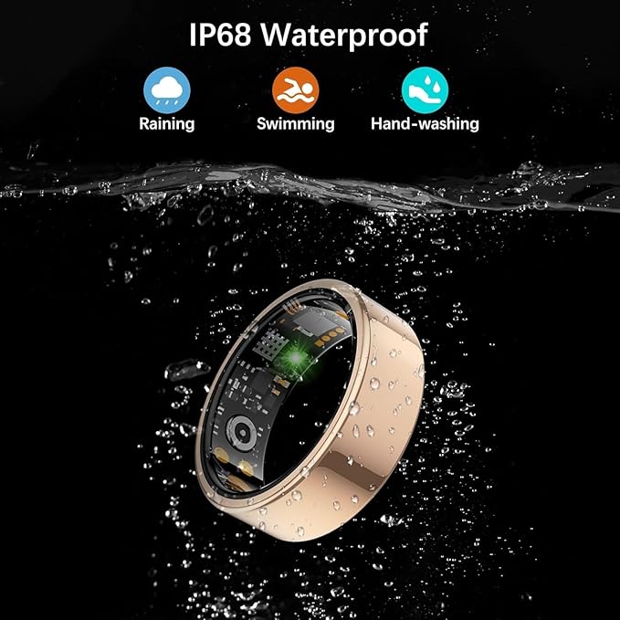 Smart Health Ring for Women Men, Fitness Ring - Image 6