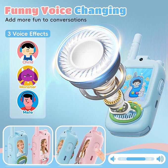 Video Walkie Talkies for Kids – Kids Walkie Talkies 2 Pack - Image 5