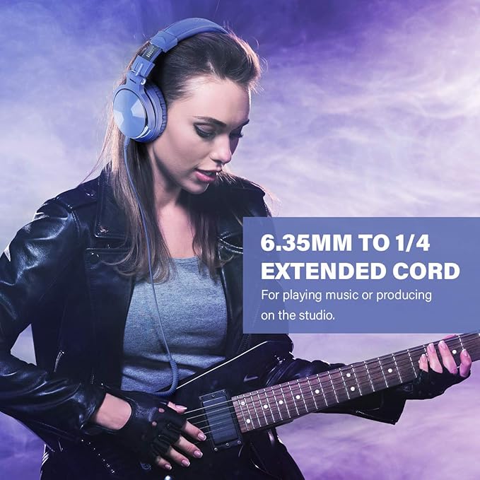 OneOdio Wired Over Ear Headphones Studio Monitor & Mixing DJ Stereo Headsets - Image 4