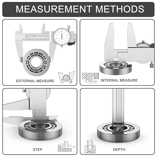 HDLNKAK Dial Caliper Shockproof Dial Caliper Precision Caliper - Image 3