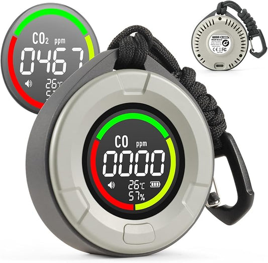 GasDoc DS-100PRO Portable CO & CO2 Detector by SafetysGasDocGuidance