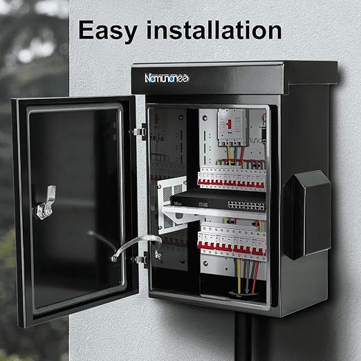 Outdoor Electrical Box, Cold-Rolled Steel Plate, Aluminum Alloy Back Beam - Image 3