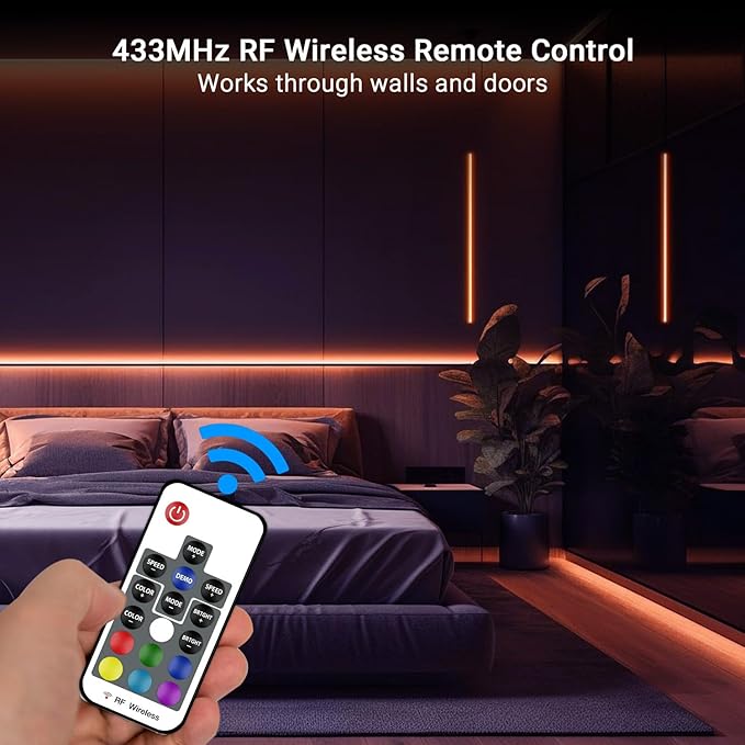 DAYBETTER RF Wireless Remote LED Controller, DC 5V to 24V - Image 7