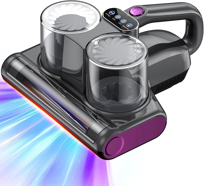 JPHYLL Mattress Vacuum Bed Vacuum Cleaner 16Kpa Suction 253.7nm UV-C Light by Focusonhomelifeandhealth