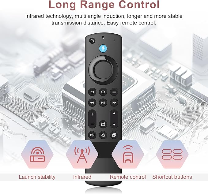 Replacement Remote for All FireSeries, Remote for TV Stick, TV Cube, Remote for - Image 8