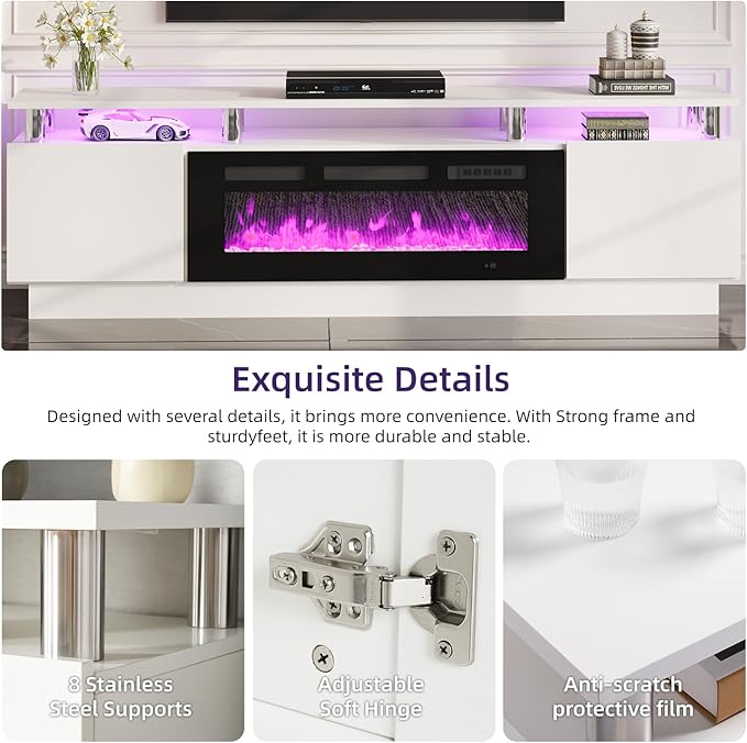 oneinmil Fireplace TV Stand - Image 5