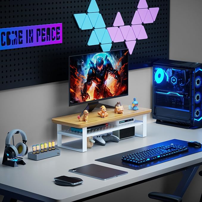 NestNeat Monitor Stand Riser, 24 Inch Computer Monitor Stand - Image 8