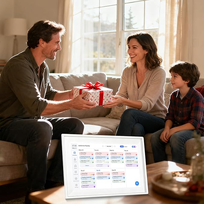 Calendar, 10.1" WiFi Smart Wall Calendar & Chore Chart - Image 9