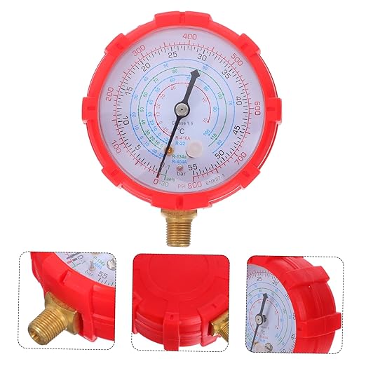AKOOSY Automotive Gauge Set Multi Compatible Air Conditioning Pressure - Image 9