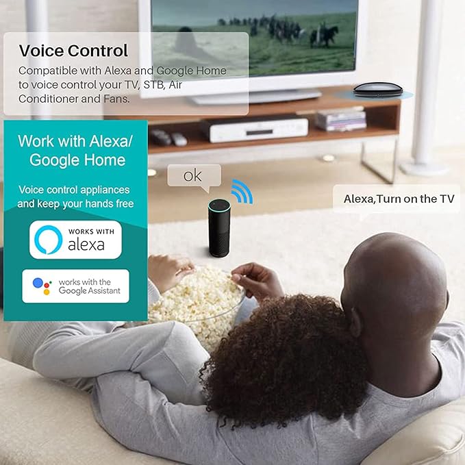 Smart IR Remote Control, All in One IR Blaster Control, Universal WiFi Infrared - Image 4
