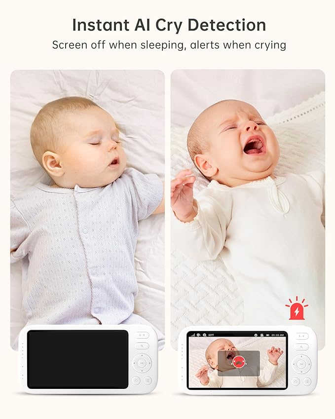 Jartoo 2K 5.5" Video Baby Monitor - Image 4