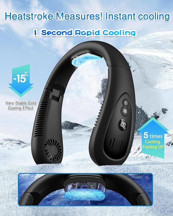 GAITIR Neck Air Conditioner, Portable Neck Fan - Image 6
