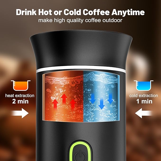 Portable Battery Espresso Coffee Maker - Image 6