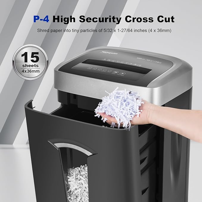 Wingwise 120-Minute Paper Shredder - Image 4
