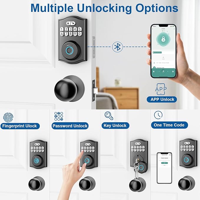 BAFUWEIY Fingerprint Door Lock - Image 2
